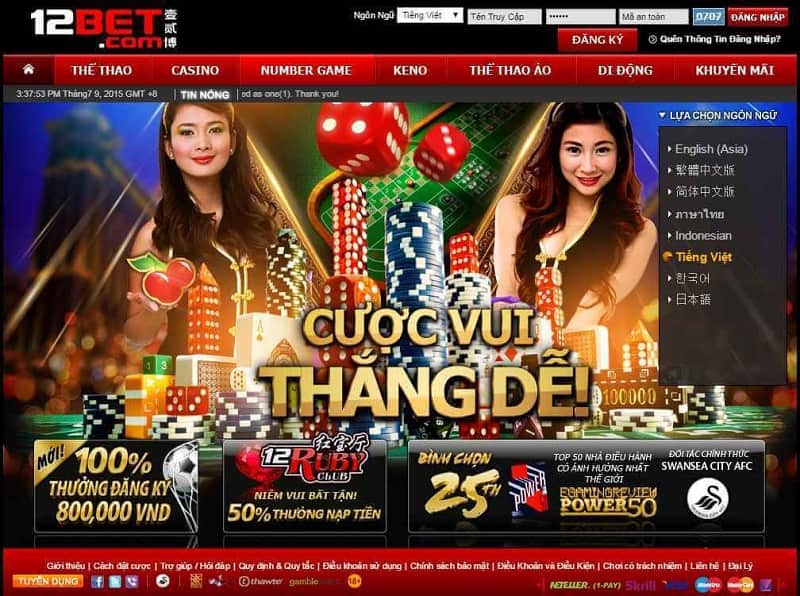 12bet cung luon chu trong cap nhat cac xu huong tro choi moi dac biet la ca cuoc Esports