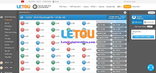 Nhà Cái Letou | Link vào Letou chính thức mới nhất 2022 24 Xo So