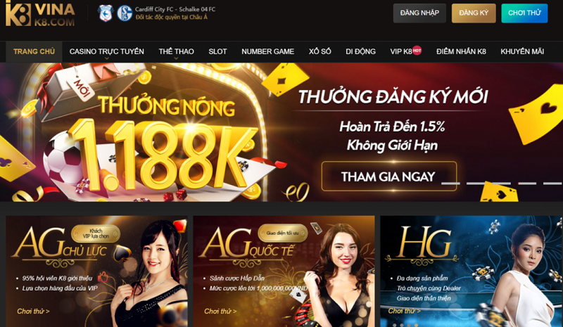 Nhà cái K8: Link Vào k8 – Tổng Quát Về Nhà Cái & Hướng Dẫn Mọi Chi Tiết 38 nhà cái k8