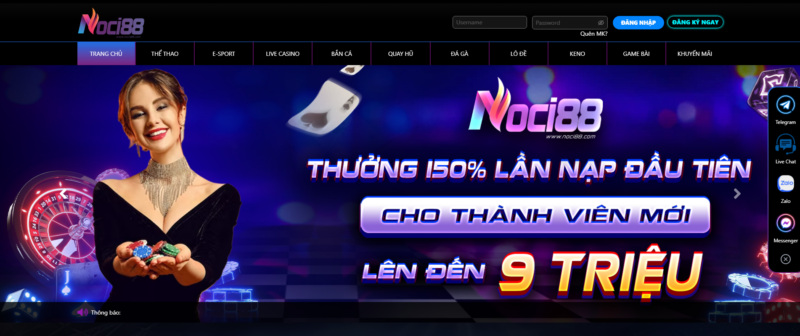 Đặc điểm nổi bật của Noci88